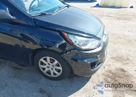 2014 Hyundai Accent Gls из США, поврежденный, VIN KMHCT4AE5EU755565